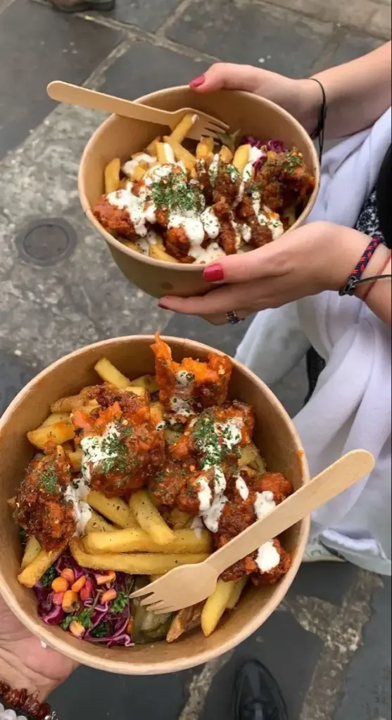 D5. Mangkok Kentang Ayam Crispy Saus Mentai