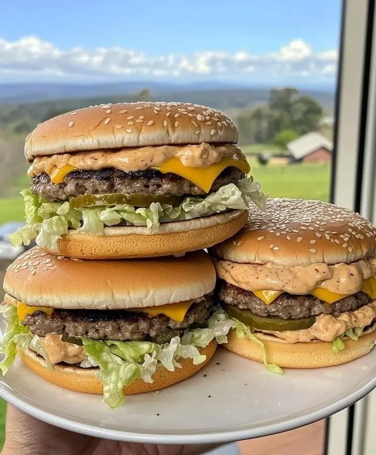 A4. Burger Daging Sapi Asli Saus Blackpaper