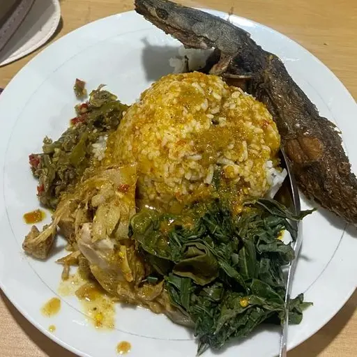 Z1. Nasi Padang Lauk Lele Goreng 