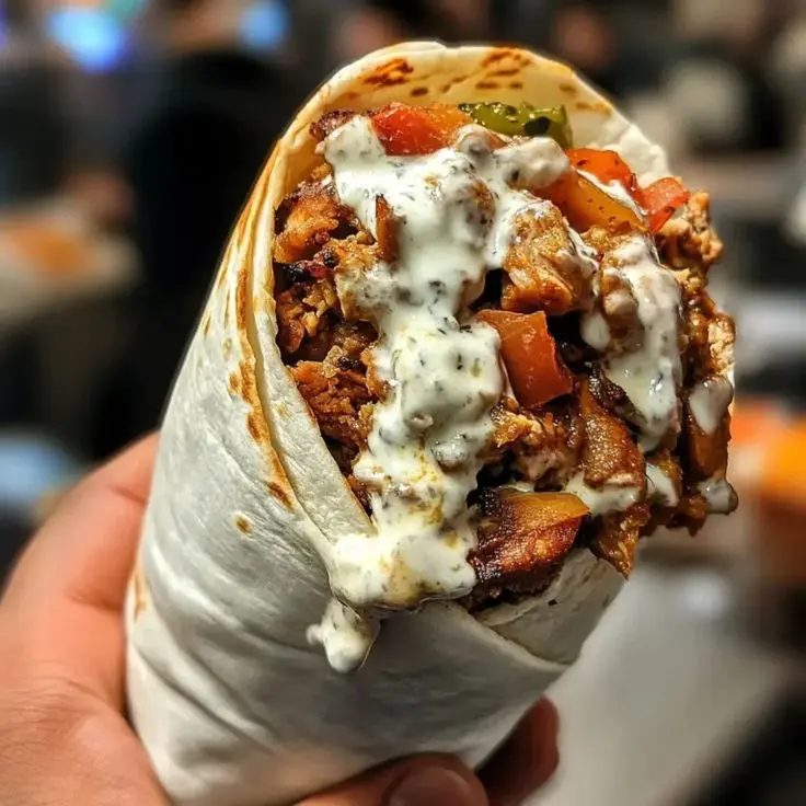 B4. Shawarma Daging Sapi Asli 